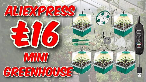 AliExpress Home Greenhouse Kit Review