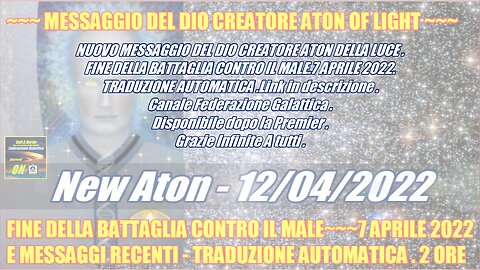 HATONN FINE DELLA BATTAGLIA CONTRO IL MALE + MESSAGGI RECENTI