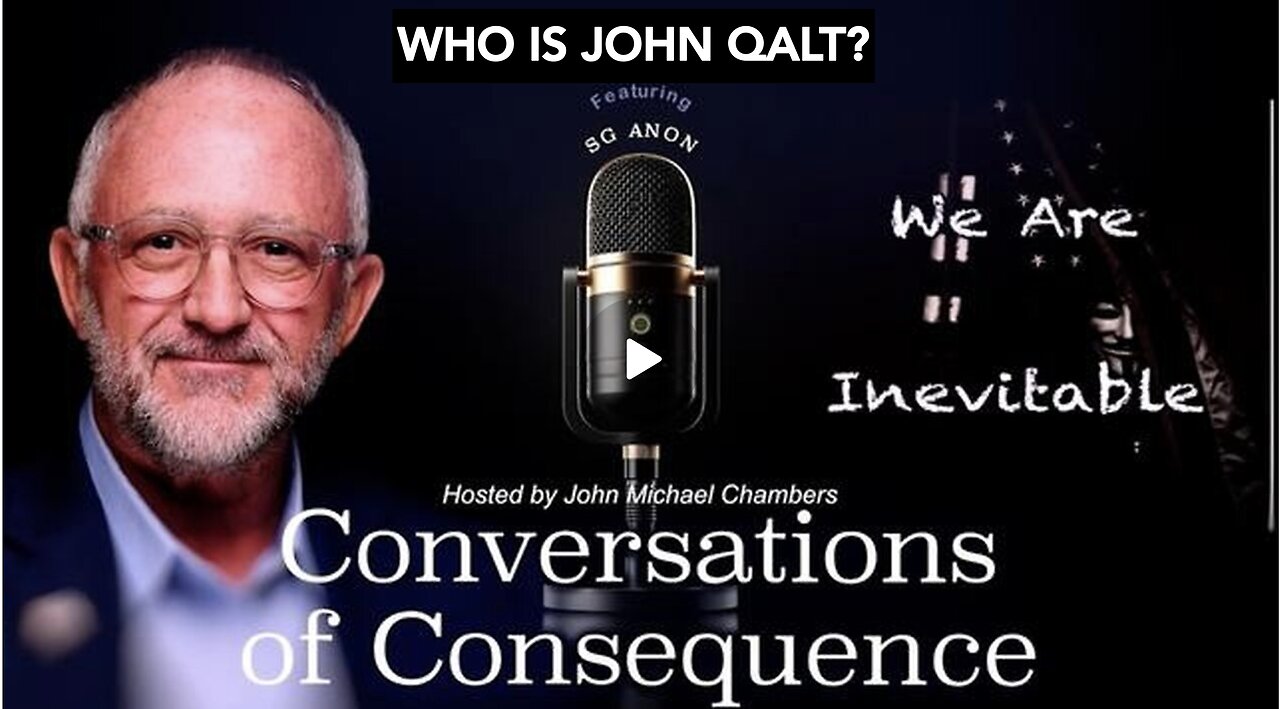 JMC W/ SG Anon: Global War, Israel, and the Fall of the Deep State. WHO IS JOHN QALT?