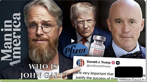 MIA W/ DR David Martin-Trump Demands Big Pharma Come Clean on Covid Shots. WHO IS JOHN GALT?