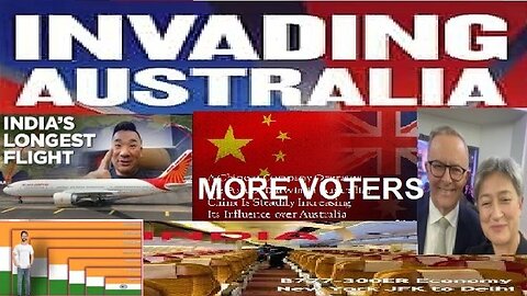 Australia full scale invasion to keep Comrade ALP Albo in Power