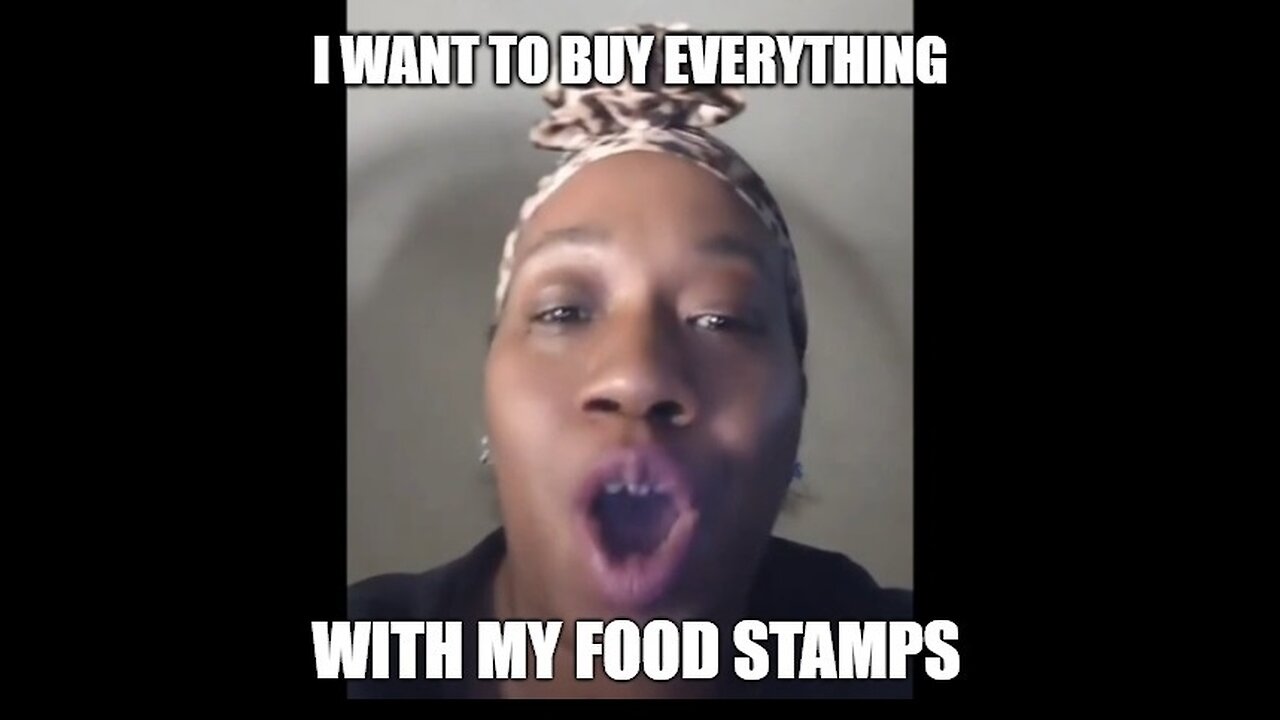 Black Parasite Drain On Society Wants To Buy Everything With Her Food Stamps