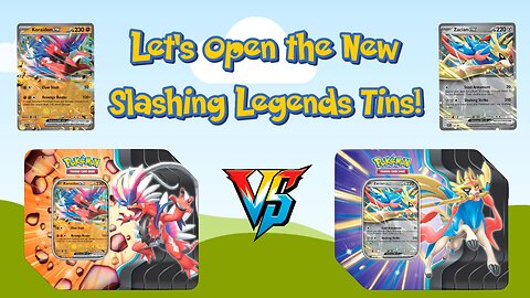 Let's Open the New Slashing Legends Tins!