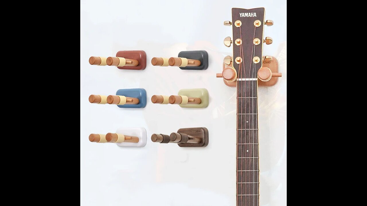 Wall-Mounted Guitar Holder
