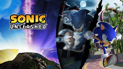 Sonic Unleashed - Apotos - Windmill Isle Night Gameplay