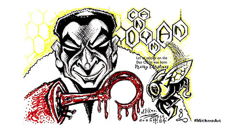 🐝 MICKMOvidX or MICKMO'S BOOK OF LIFE VID 27 [CANDYMAN aka MY TONY TODD ART!] 🐝 #MickmoArt #RIPTonyTodd 🐝