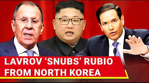 Lavrov’s NUCLEAR Warning To U.S. From N. Korea After Kim Aide Vows ‘UNSHAKABLE’ Support To Russia