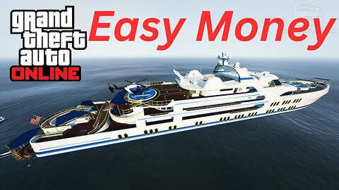 GTA 5 - Easy Millions & Rank Up Fast With Yacht Overboard Mission - The Fast Way To Get Rich Online