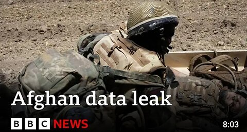 Personal details of UK special Forces spies we're included in Afghan data breach.