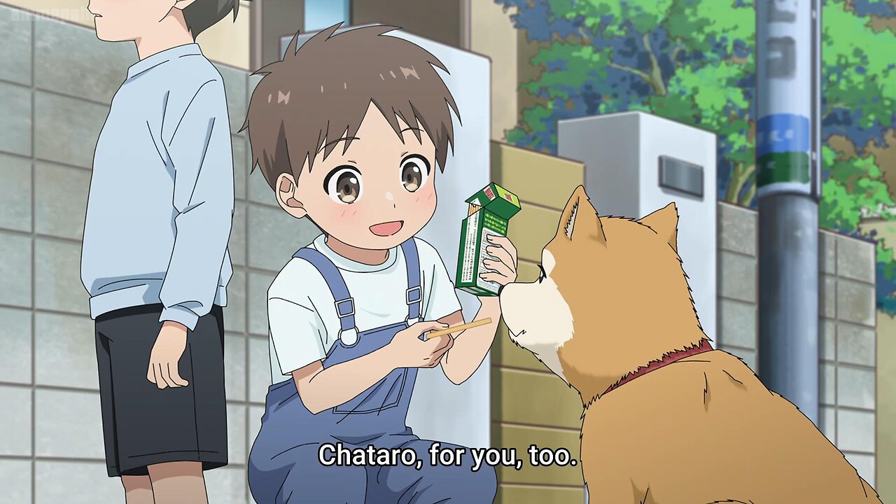 even the doggo ate the pocky | Witch Watch