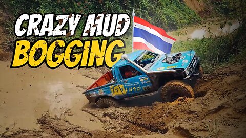 Can these trucks Survive the Muddy Challenge? Off road racing in Thailand