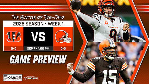 Bengals x Browns: Game Preview - Who Will Win the Battle of JOE-hio?