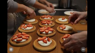 People Making strawberry PanCake Grok AI