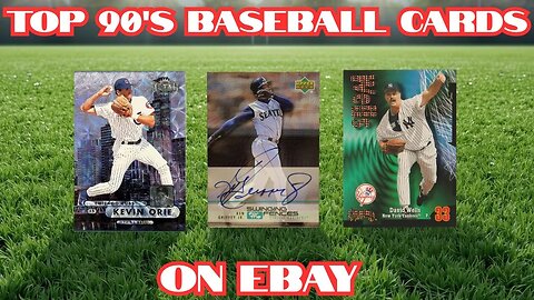 Valuable 90s Baseball Cards | Recent eBay Sales