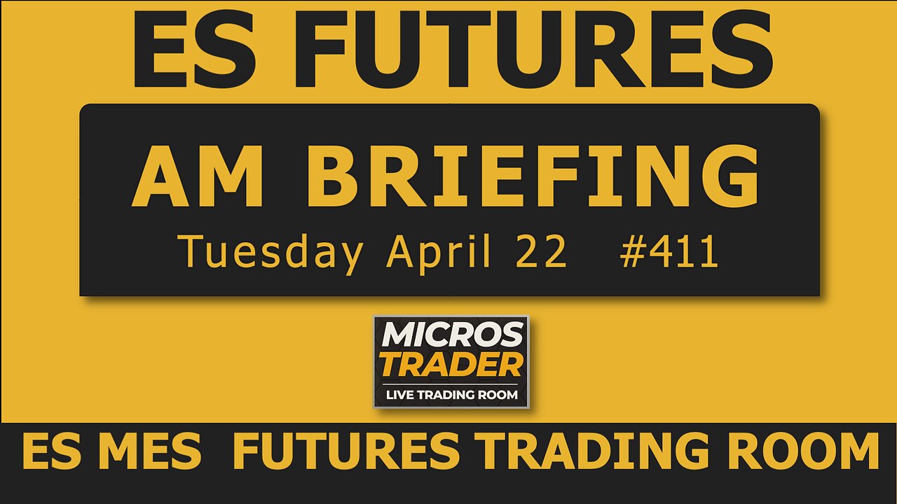 Tue ES MES Technical Analysis, Tips, Key Levels, Trading Room, & Scalping System 04/22/2025