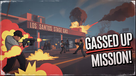 GTA V Online: Gerald's Gassed Up Mission on Hard Difficulty Solo!