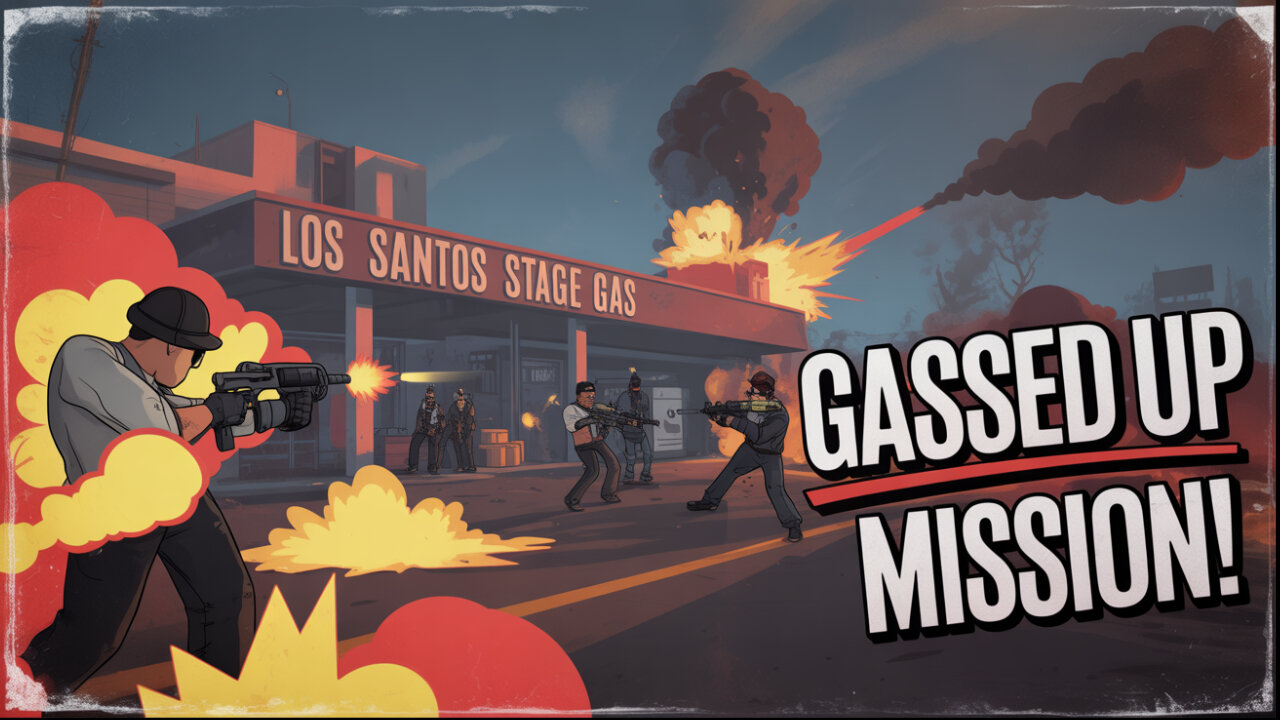 GTA V Online: Gerald's Gassed Up Mission on Hard Difficulty Solo!