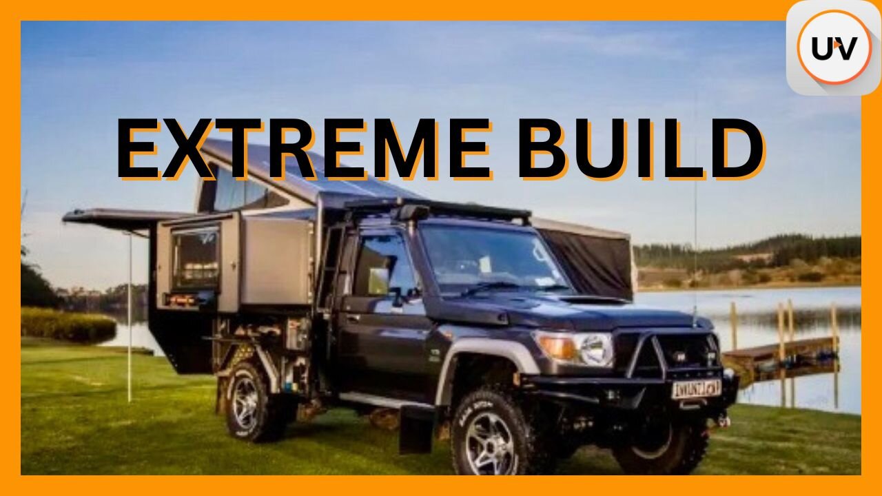 Camper / Pickup Truck Build | Turning A Truck into a Off-Grid Camper, Start to Finish | on UVueTv
