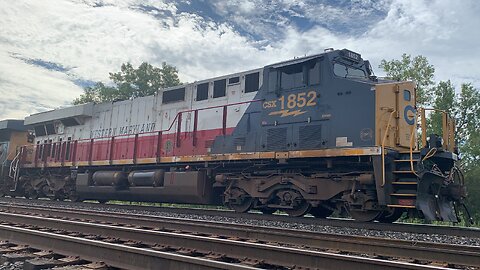 CSX 1852 Western Maryland heritage unit
