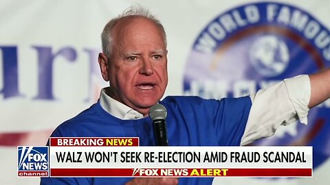 BREAKING: Tim Walz OUT of 2026 Race! 🚨 #Shorts