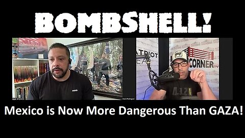 David Nino Rodriguez: Cartel Warfare 11/10/25 - Mexico is Now More Dangerous Than GAZA!