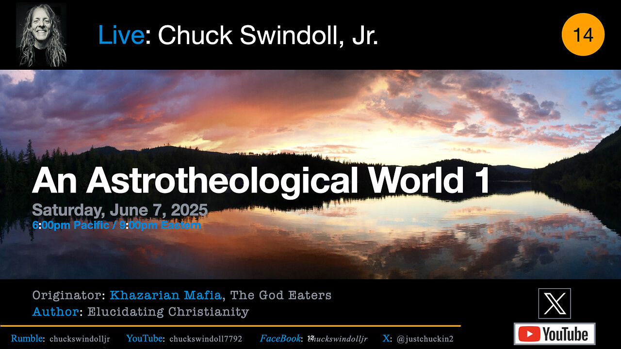 June 7, 2025 LIVE Astrotheology 1