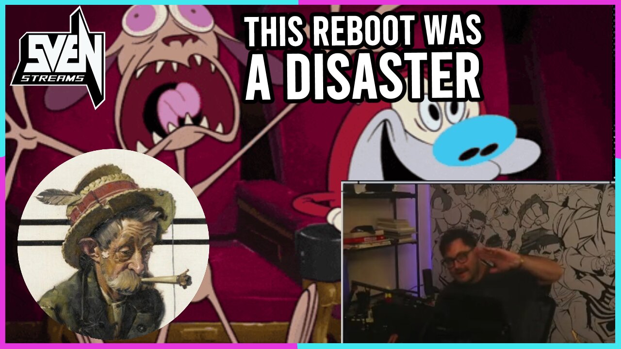 SVENSTREAMS IS LIVE! with SPUMDONOR | Ren & Stimpy REBOOT review.