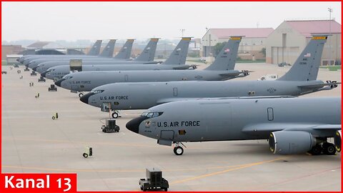 Does US also join Israel-Iran war？ Dozens of aerial refueling aircraft are sent to positions