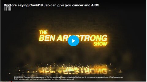 "Medical Professionals Link COVID-19 Vaccine to Potential Cancer and AIDS Risks"