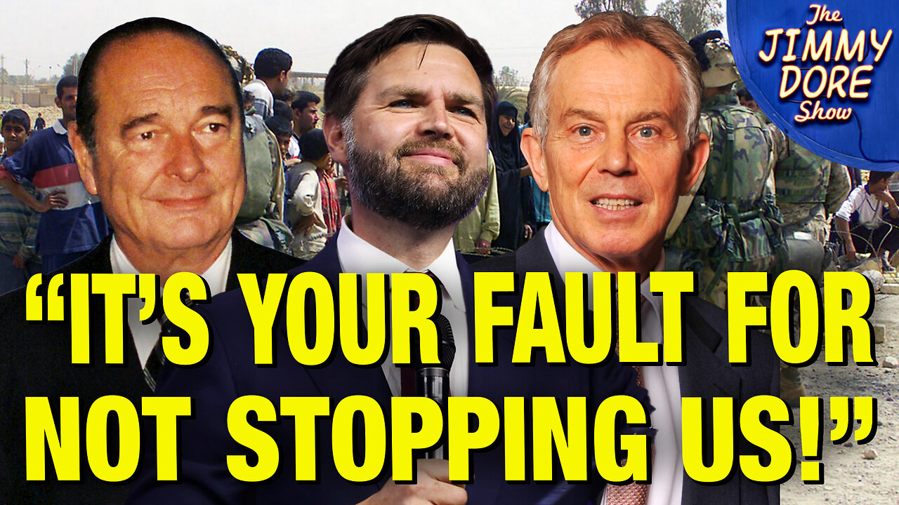 JD Vance Blames Iraq War On Our European Allies!