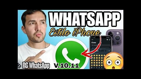 Última Actualización de RC WhatsApp - whatsapp estilo iphone 2025