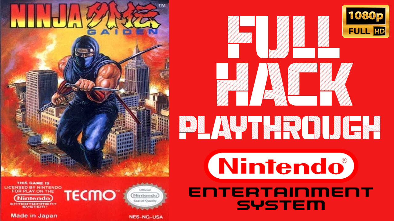 Ninja Gaiden: Evil Edition - Nes Rom Hack - Full Playthrough