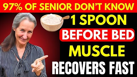 Barbara O'Neill| SENIORS, Do THIS Before Bed Or Your Muscles Will Keep Disappearing