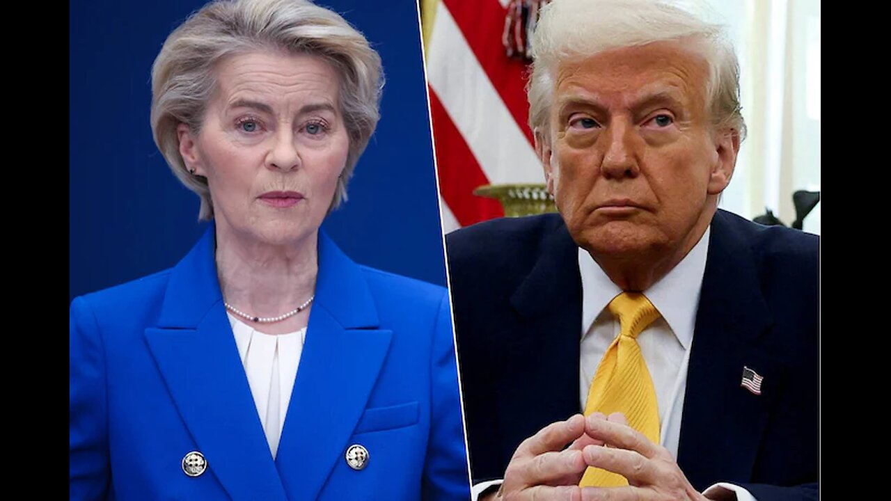VON DER LEYEN NEL PANICO E FA CONTROPROPOSTE MA OGGI VI SPIEGO PERCHÉ L'UE È NOSTRA NEMICA!
