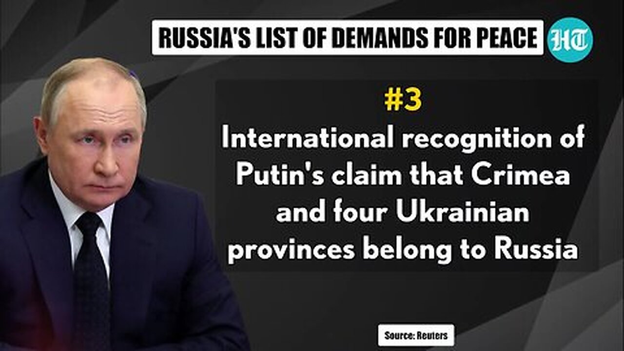 Trump In Panic Mode Amid Putin’s Fury_ Russia Drops Bombshell List To Bring Ukraine To Its Knees