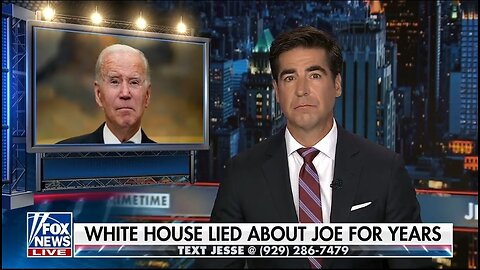 Watters: Biden Had More COVID Tests Than Cancer Tests