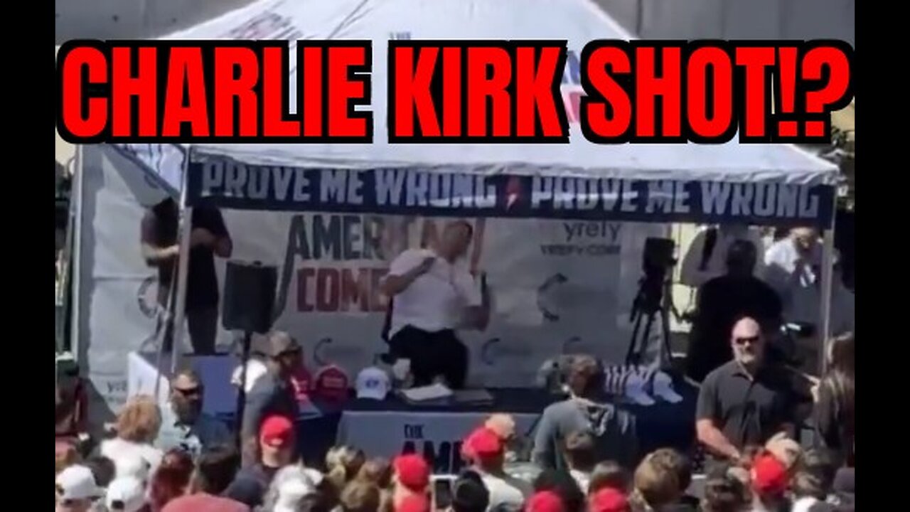 Charlie Kirk Shot On College Campus | Turning Point USA Spokesman Shot In Neck During Speech