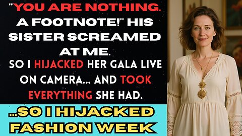 My Fiancé's Sister Screamed You're a Nobody & Fired Me, So I Hijacked Her Gala To Destroy Her...