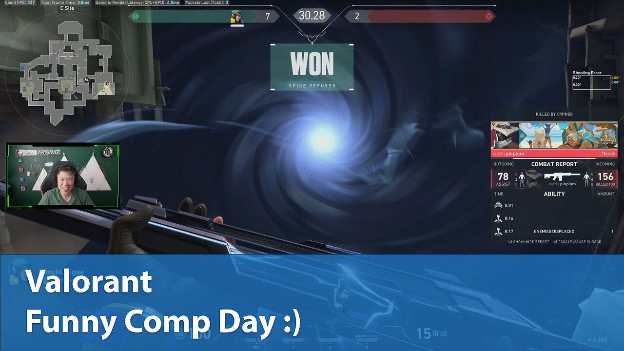 Funny Comp Day :) | Competitive 2W-1L | Valorant