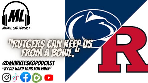 Penn State takes on Rutgers #collegefootball