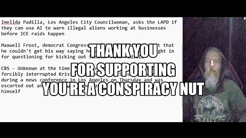 Imellda Padilla-use AI to warn Illegals in LA, Politcal Theater, Sen. Alex Padilla put in handcuffs