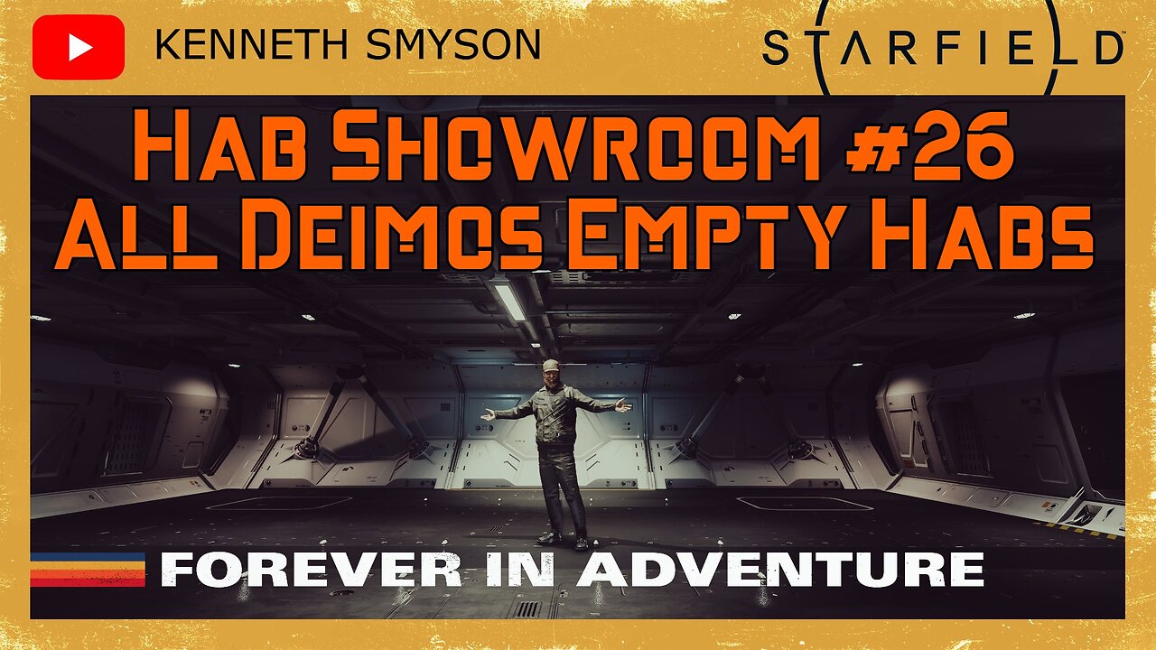 Starfield Hab Showroom 26: All Deimos Empty Habs