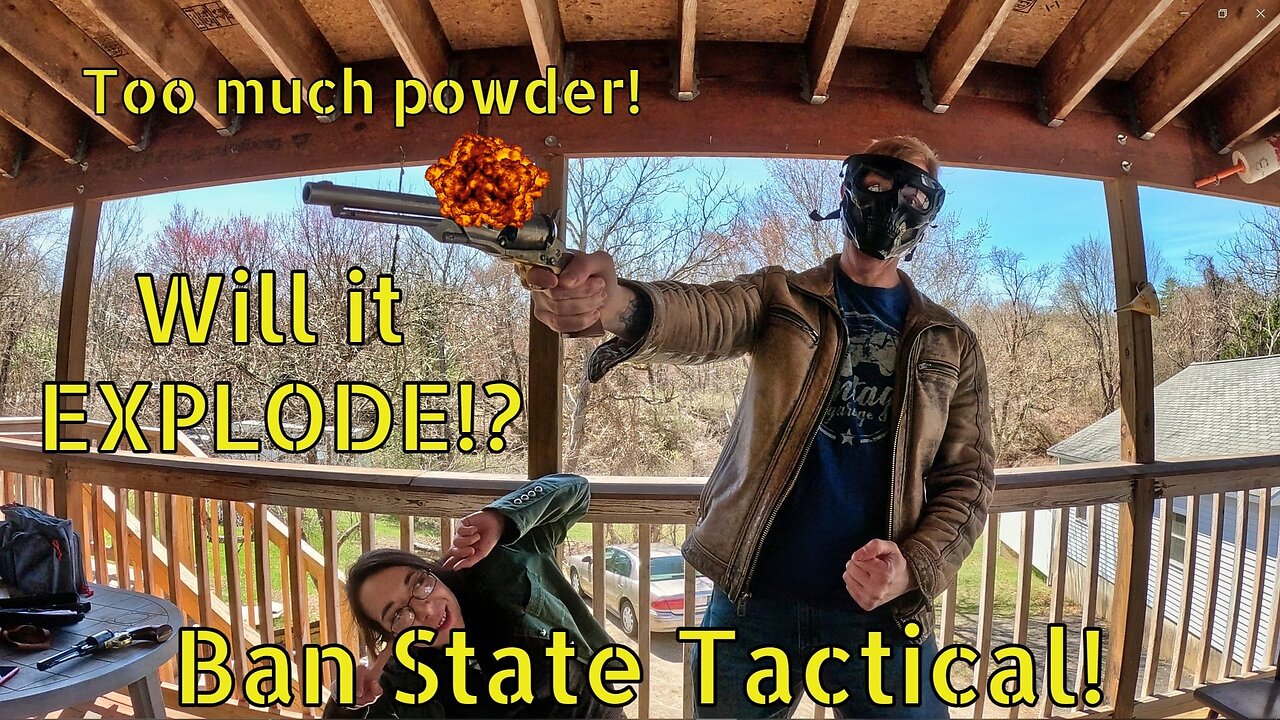 Black Powder Magnum Part Three! Will it Explode!? (Ban State Tactical)