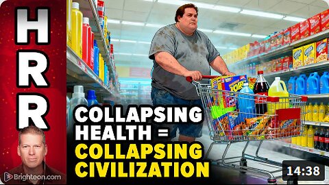 Collapsing HEALTH Means the Collapse of Western Civilization