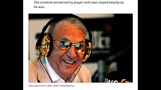 Thoughts on deaths of Richo and Laws, RICO laws, and big figures falling into the drink