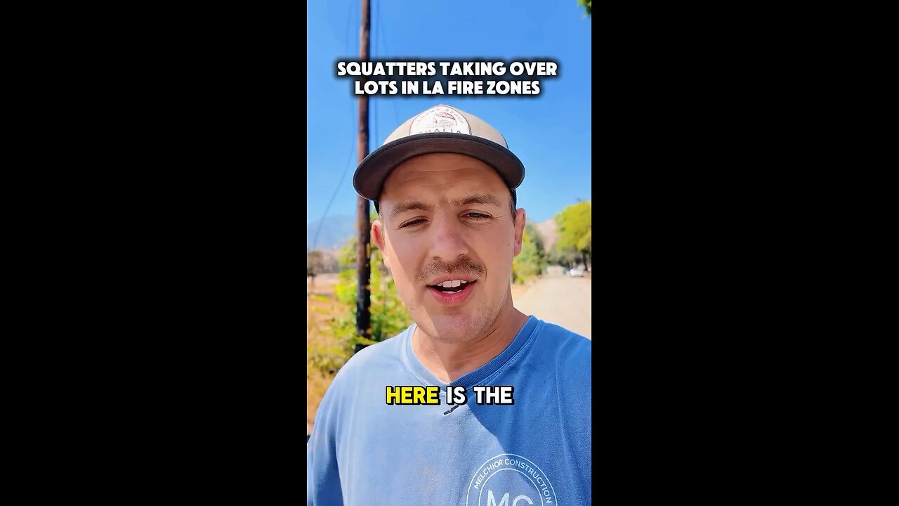 Squatters Have Taken Over Lots In LA Fire Zones