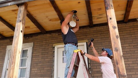 DIY Gone Right: The Incredible Transformation of This Centuries-Old Porch!