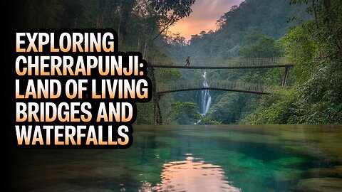 Exploring Cherrapunji in Meghalaya in India: Land of Living Bridges & Waterfalls