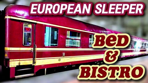 European Sleeper: BRUSSELS to PRAGUE through the stunning ELBE VALLEY RAILWAY