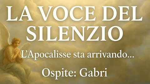 LE DIRETTE DI #ZAINZ - LA VOCE DEL SILENZIO…APOCALISSE